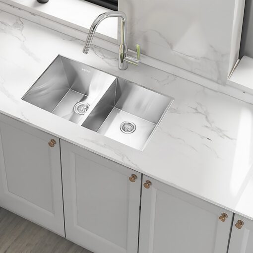 Brienz Handmade Double Sink in 304 Stainless Steel – image 7