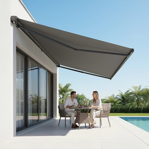 Bariloche 5.0m Motorised Full Cassette Awning – image 5