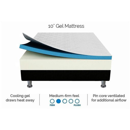 Palermo King Mattress with 25cm Gel Memory Foam – image 4
