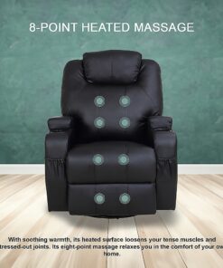 Palermo Massage Recliner Chair with 8 Point Heat - Image 8