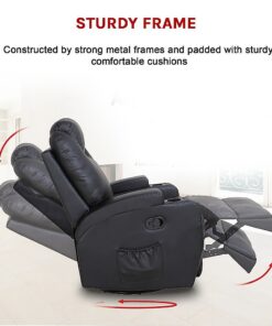 Palermo Massage Recliner Chair with 8 Point Heat - Image 11