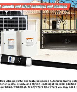 Randy & Travis 500kg Solar Swing Gate Opener - Image 8