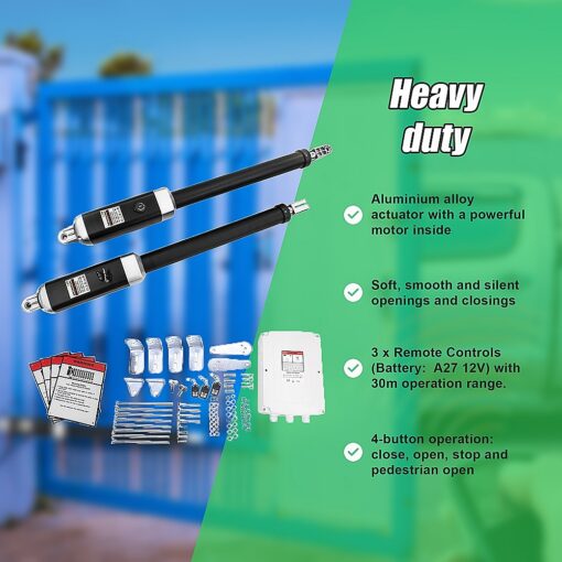 Randy & Travis Machinery 1000kg Solar Gate Opener – image 8