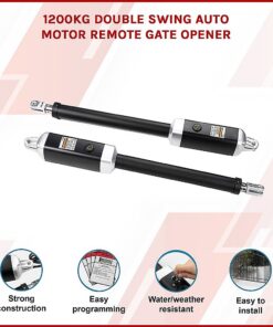 Randy & Travis 1200kg Dual Swing Gate Opener - Image 3