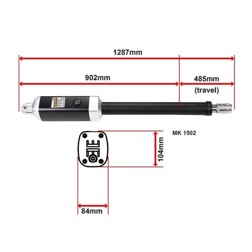 Randy & Travis 1200kg Dual Swing Gate Opener – image 13