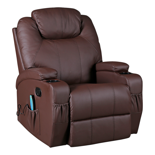 V63-834001-62a83b3e72196.1000x1000-00.png Palermo Brown Massage Recliner Chair with 8 Point Heat – image 1