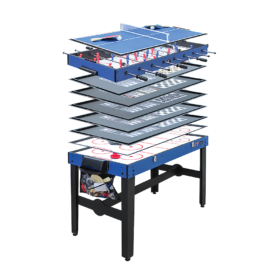 Randy & Travis 12-in-1 Games Table with Air Hockey – image 1