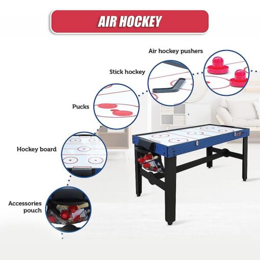 Randy & Travis 12-in-1 Games Table with Air Hockey – image 10