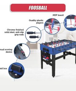 Randy & Travis 12-in-1 Games Table with Air Hockey - Image 11