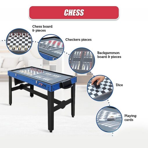 Randy & Travis 12-in-1 Games Table with Air Hockey – image 14