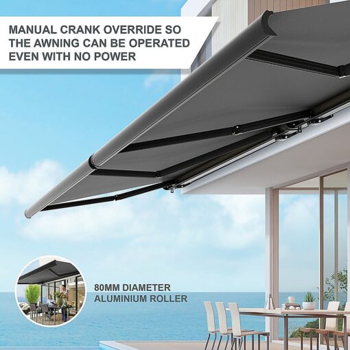 Bariloche Motorised Full Cassette Awning 5.5 x 3m – image 8