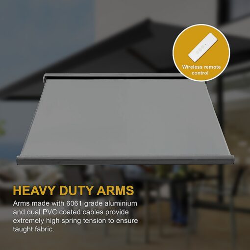 Bariloche Motorised Full Cassette Awning 5.5 x 3m – image 9