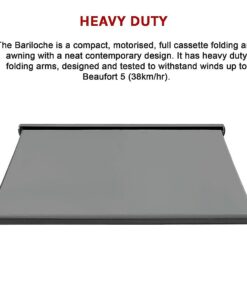 Bariloche Motorised Full Cassette Awning 5.5 x 3m - Image 10