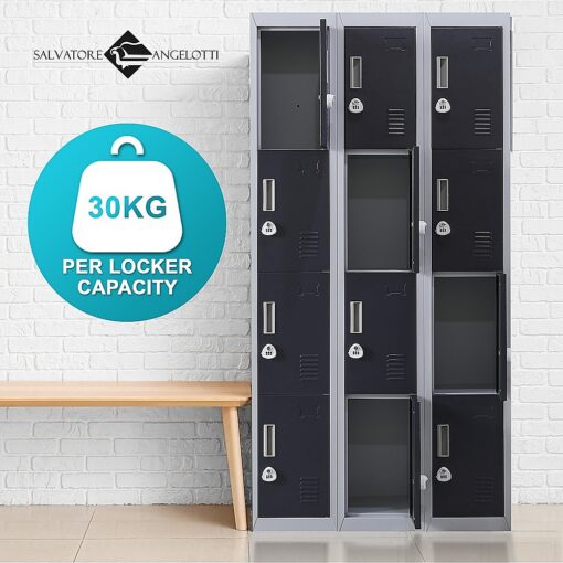 Salvatore Angelotti 12 Door Locker, Combination Lock – image 6