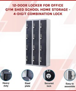 Salvatore Angelotti 12-Door Combination Locker - Image 4