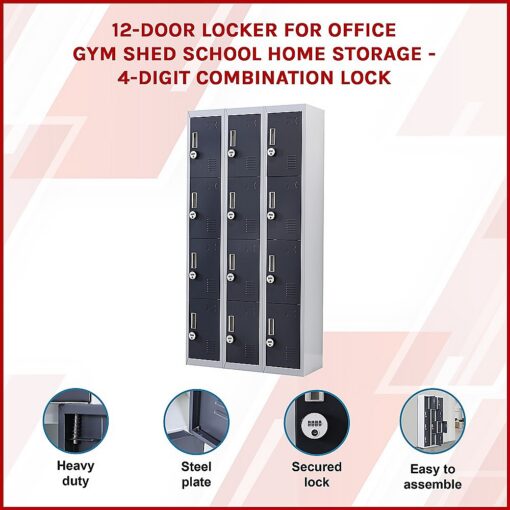 Salvatore Angelotti 12-Door Combination Locker – image 4