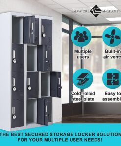 Salvatore Angelotti 12-Door Combination Locker - Image 8