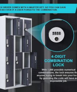 Salvatore Angelotti 12-Door Combination Locker - Image 10