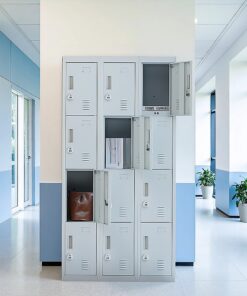 Salvatore Angelotti 12-Door Locker, 3-Digit Locks - Image 5