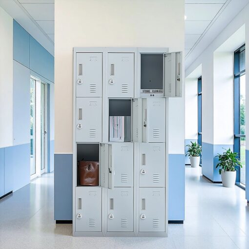 Salvatore Angelotti 12-Door Locker, 3-Digit Locks – image 5