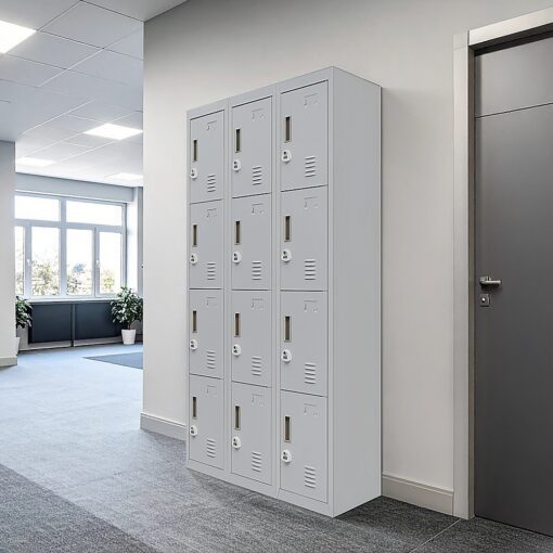 Salvatore Angelotti 12-Door Locker, 3-Digit Locks – image 2
