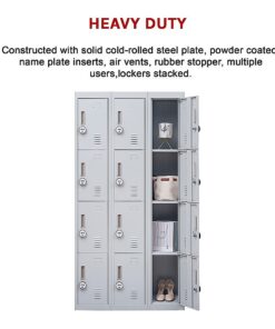 Salvatore Angelotti 12 Door Locker 4 Digit Lock - Image 11