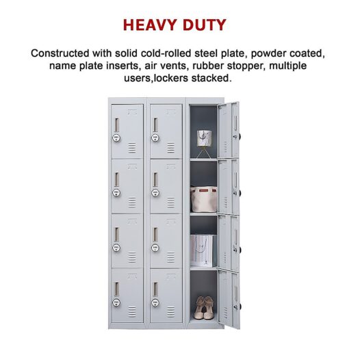 Salvatore Angelotti 12 Door Locker 4 Digit Lock – image 11