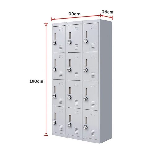 Salvatore Angelotti 12 Door Locker 4 Digit Lock – image 12