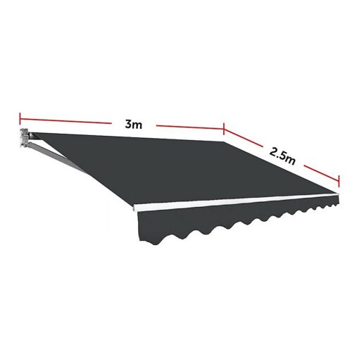 Bariloche Motorised Folding Arm Awning 3 x 2.5m – image 13