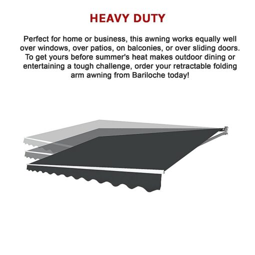 Bariloche Motorised Folding Arm Awning 4 x 3m – image 13