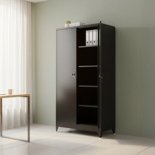 Randy & Travis Steel Cabinet, 5 Storage Spaces – image 4