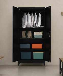 Randy & Travis Steel Cabinet, 5 Storage Spaces - Image 7