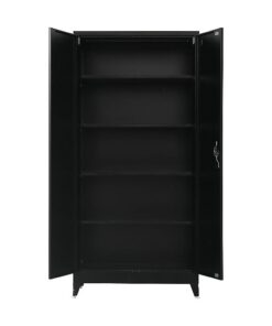 Randy & Travis Steel Cabinet, 5 Storage Spaces - Image 9
