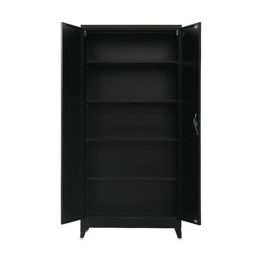 Randy & Travis Steel Cabinet, 5 Storage Spaces – image 9