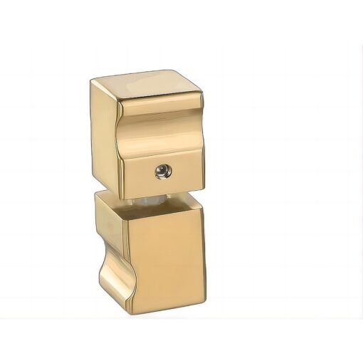 Della Francesca 100cm Corner Shower Screen Gold – image 12