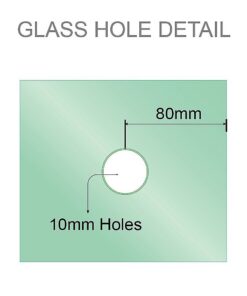 Della Francesca 100cm Corner Shower Screen Gold - Image 15