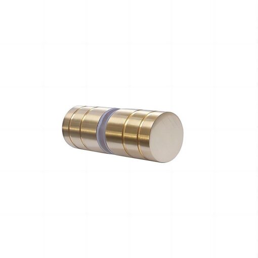 Della Francesca 110cm Corner Shower Screen Gold – image 14