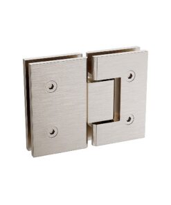 Della Francesca Corner Shower Screen with Nickel Hardware - Image 12
