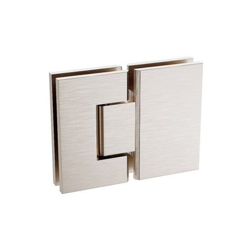 Della Francesca Corner Shower Screen with Nickel F-Brackets – image 12