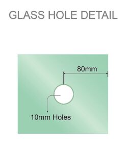 Della Francesca 110cm Double Door Shower Screen - Image 15