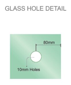 Della Francesca 120cm Corner Shower Screen, Gold Channels - Image 14