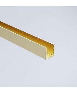 Della Francesca 120cm Gold Corner Shower Screen - Image 4