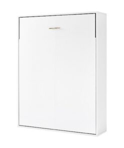Palermo Double Wall Bed, White Gloss Cabinet - Image 14