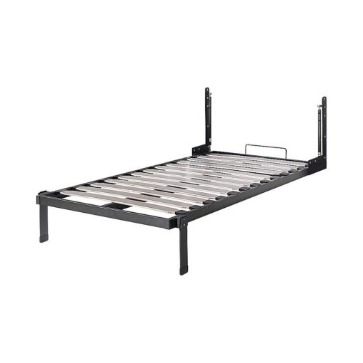 Palermo Single Wall Bed White with Gold Handle – image 4