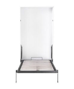 Palermo Single Wall Bed White with Gold Handle - Image 13