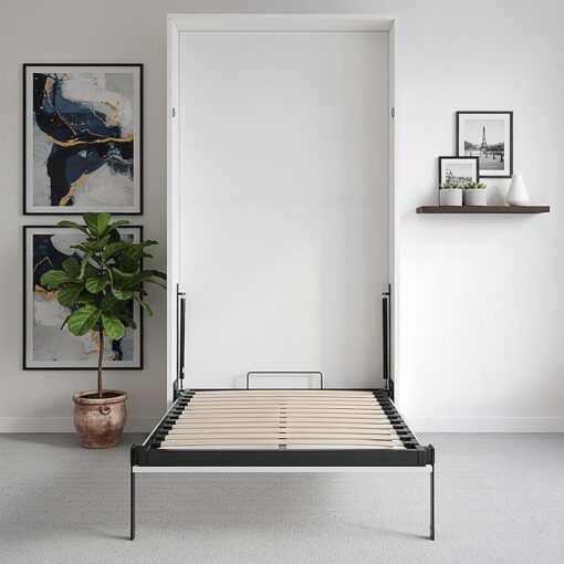 Palermo King Single Wall Bed with Silver Handle – image 9