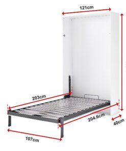 Palermo King-Single Wall Bed with Gold Handle - Image 14