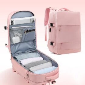 Elosung Travel Backpack with Shoe Storage – image 1