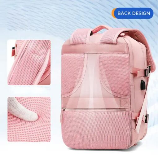 Elosung Travel Backpack with Shoe Storage – image 3
