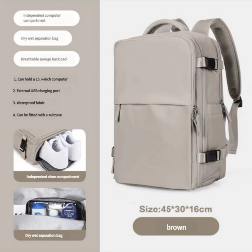 V888-ELOSUNG10954-205850-00.png Elosung Water-Resistant Laptop Backpack with USB Port – image 1